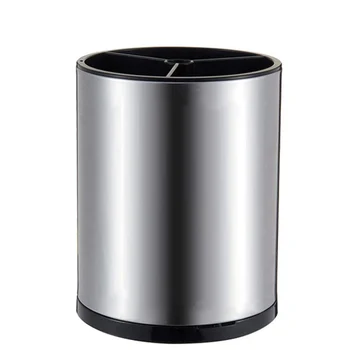 

Stainless Steel Rotating Utensil Holder Drain Rack for Spoons Chopsticks Kitchen P7Ding