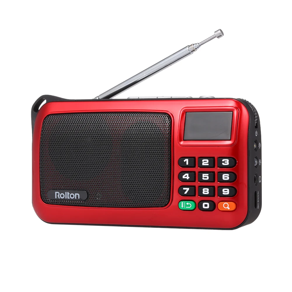 Rolton FM цифровое радио W405 портативный USB проводной компьютерный динамик