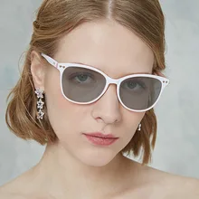 MINCL/Новые Роскошные брендовые дизайнерские солнцезащитные очки-хамелеоны очки для чтения женские диоптрические фотохромные очки для чтения FML