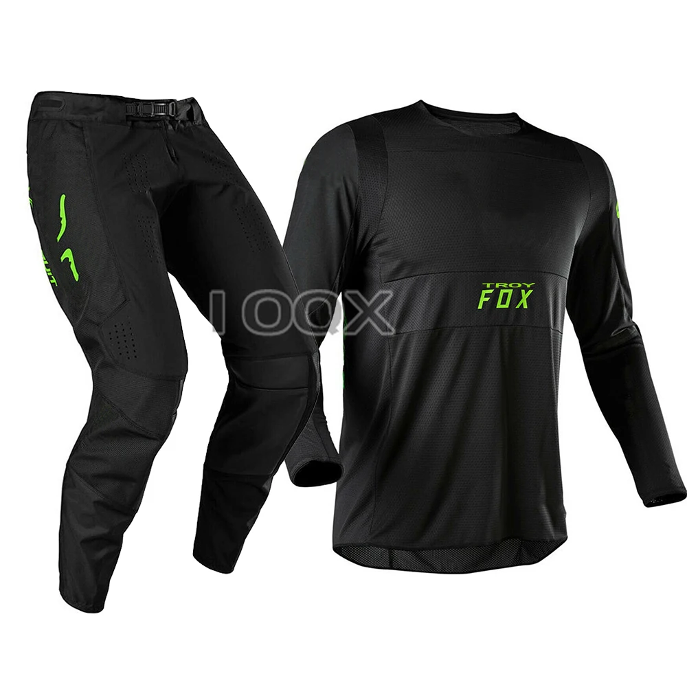 2020 TROY FOX MX Gear 360 Pro Circuit Monst Racing Jersey Pants Motocross Gear Set Combo ATV Dirt Bike Off Road