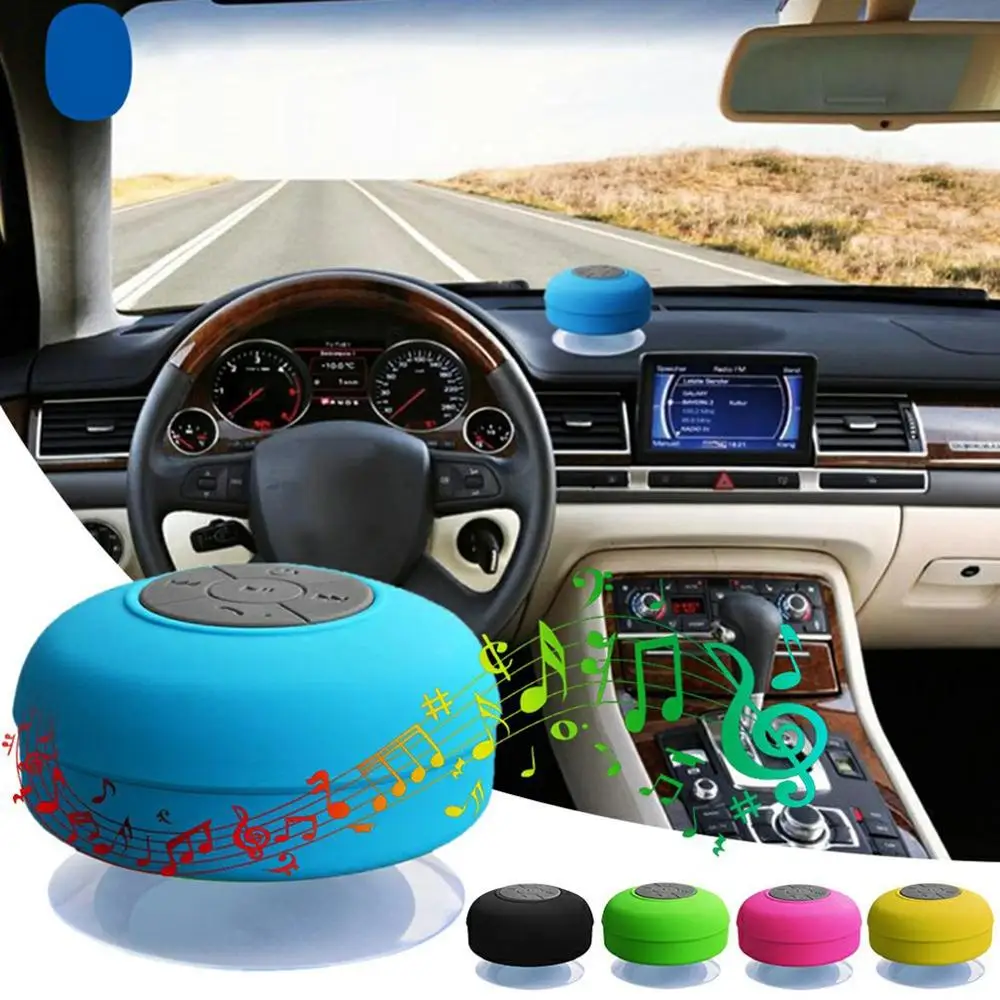 Портативная Bluetooth-Колонка Sucker Mini Водонепроницаемая беспроводная гарнитура s для