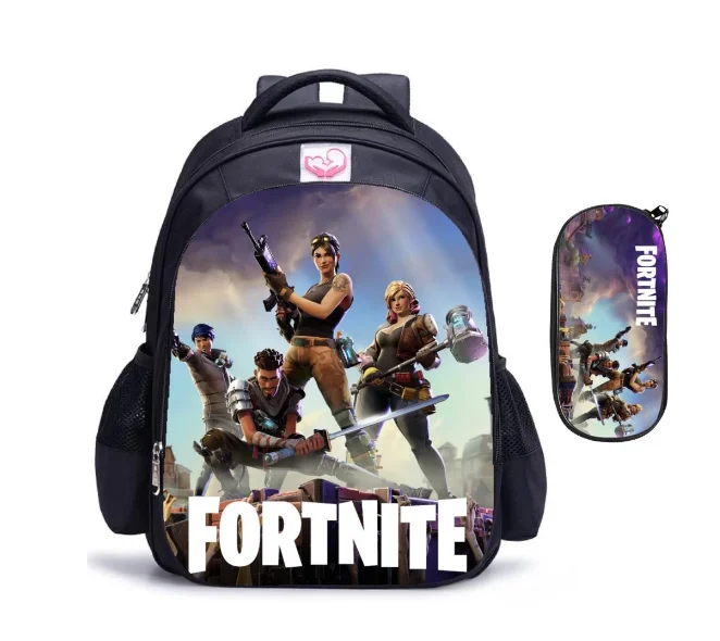 Рюкзак для игр FORNITE 16 дюймов детские школьные ранцы мальчиков и девочек рюкзак