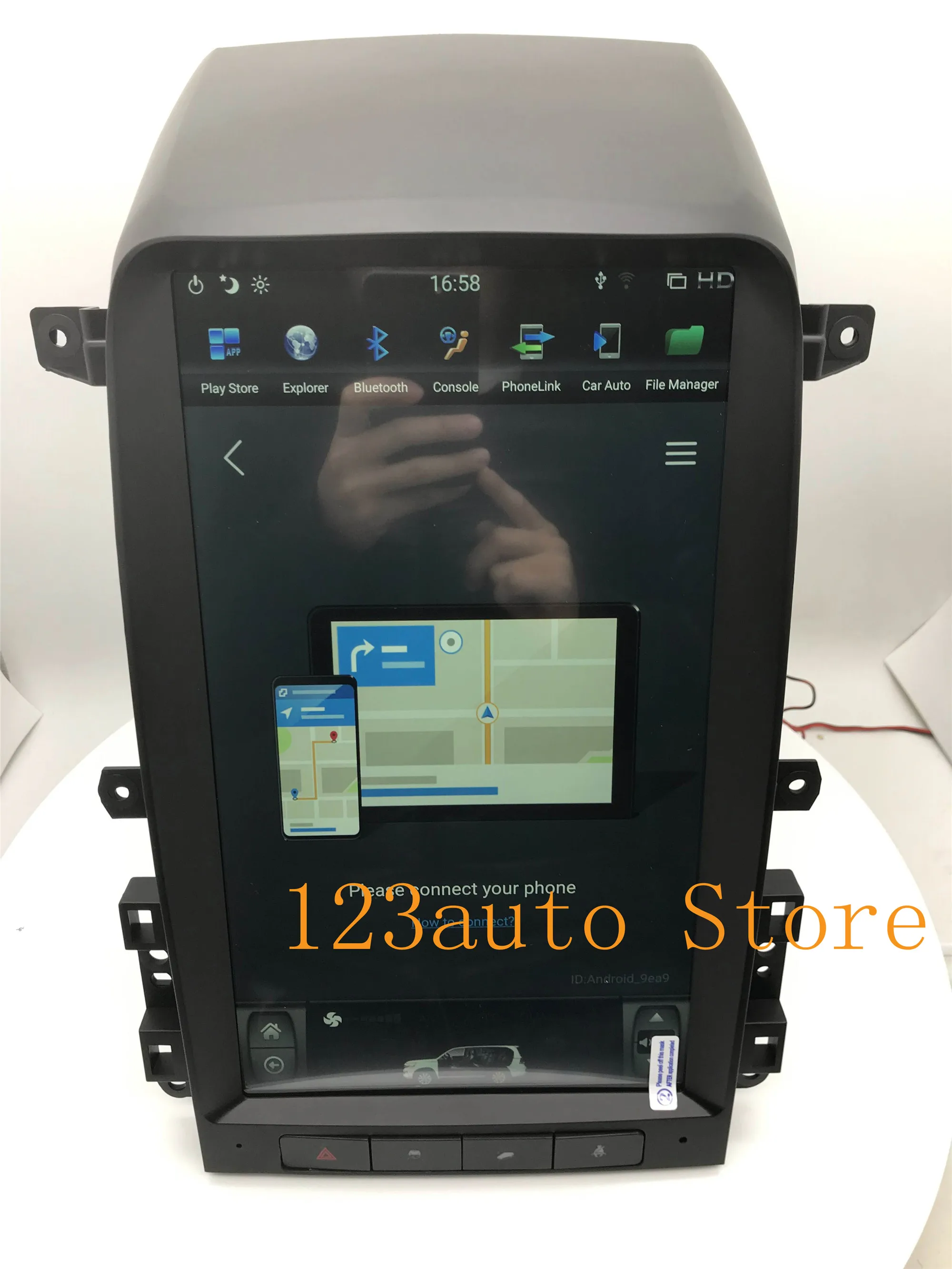 Автомобильный dvd плеер Tesla style 13 6 дюйма Android 9 0 PX6 HDMI GPS навигация для Chevrolet Captiva 2007 2008