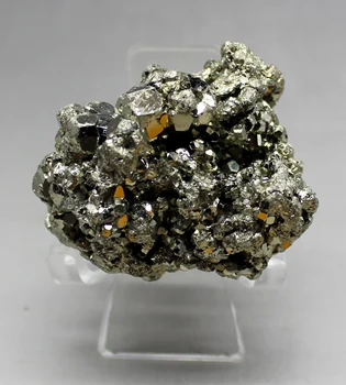 

119g Natural Shiny pyrite mineral crystal specimen Stones and crystals Rough quartz