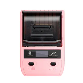 

Supermarket Clothing Tag Jewelry Price Sticker Product Barcode QR Code Label 20-50mm Portable Bluetooth Mini Thermal Printer