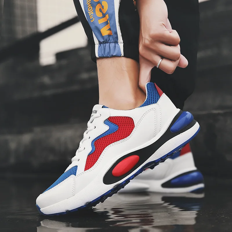 

2019 New Style MEN'S SHOES Spring Summer Men Casual Sports Shoes Students Versatile Korean-style Tide Shoes Outdoor Trendy Shoes