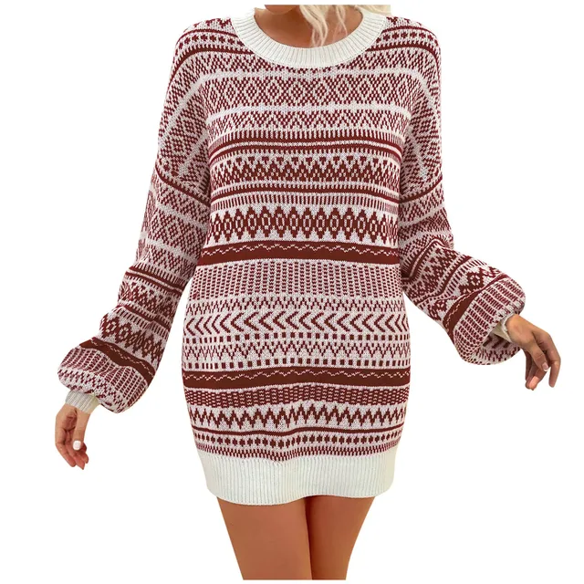 Ladies Christmas Oversized Knitted 