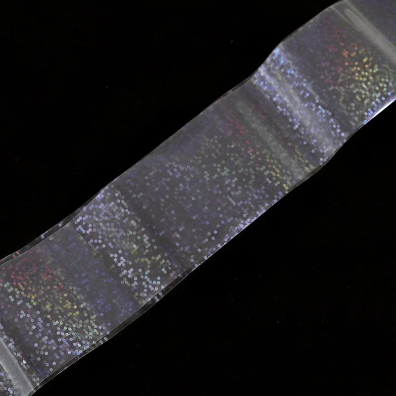 4*100 см голографические звездное небо Фольга для ногтей Прозрачный лазерный точечный дизайн ногтей переводные наклейки для маникюра украшения - Цвет: 553