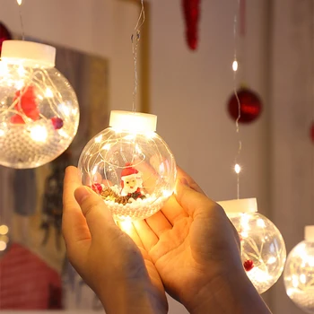 

Christmas String Light Garland Lights LED Bedroom Party Outdoor Gardern Xmas Decoration гиѬлянда Ѭождесво декоѬ Navidad luces