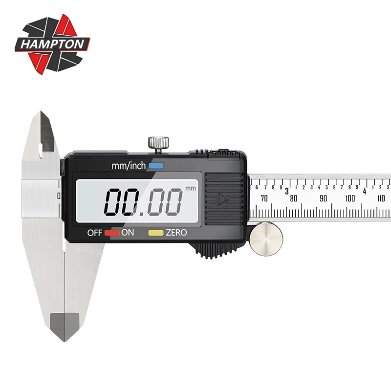 HAMPTON Caliper 6 Inch 0-150mm Digital Vernier Caliper LCD Electronic Gauge Stainless Steel Caliper Measuring Tool
