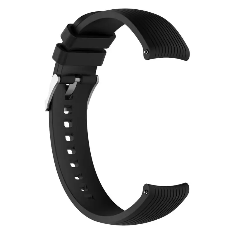 20mm Soft Silicone Watch Band Sports Wrist Strap for Sam-sung Ga-laxy Watch 42mm for smart watch