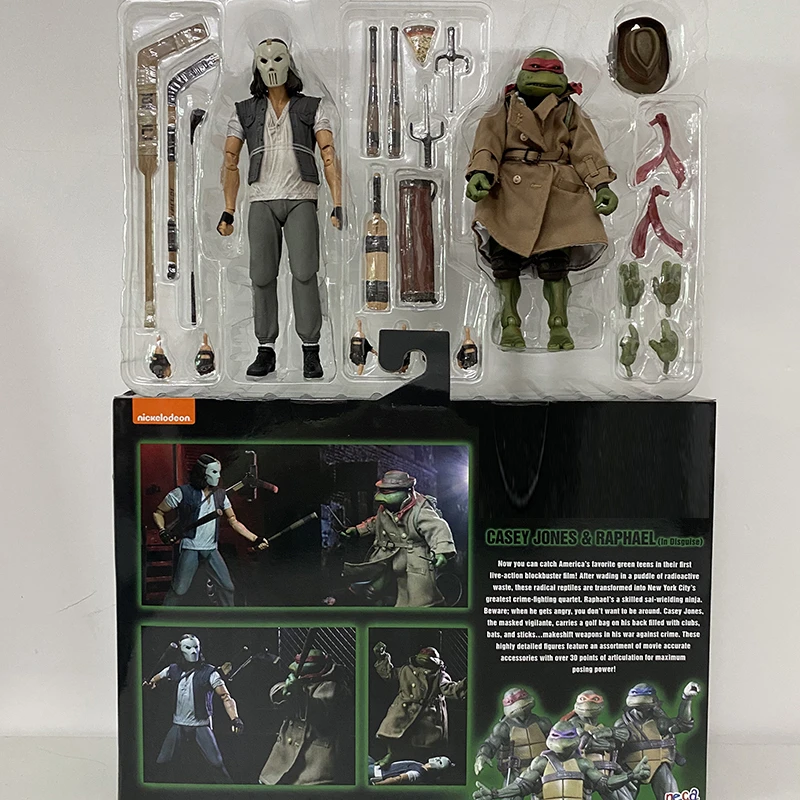 オリジナルケーシー ジョーンズラファエルアクションフィギュアnecaビバップrocksteadyフィギュアアニメカメフィギュアおもちゃ2ピース セット Action Figures Aliexpress