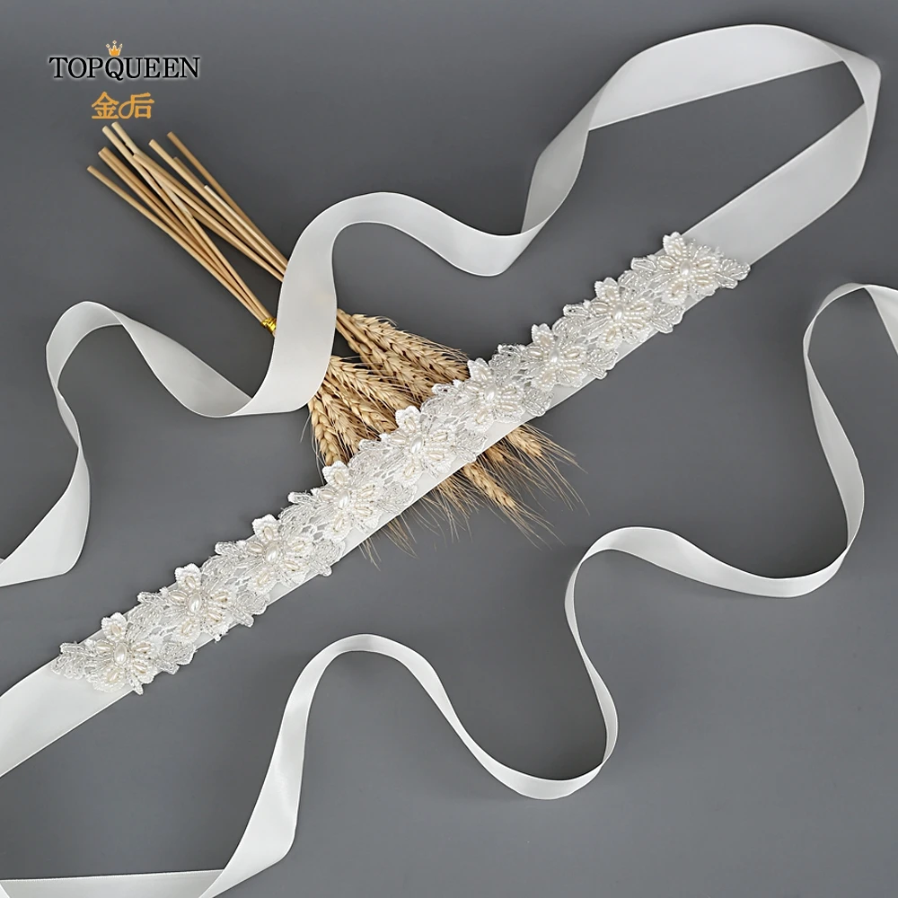 

TOPQUEEN FREE SHIPPING S219 Pearls Wedding Belts Pearls Wedding sashes,Pearls Bridal Belts Pearls Bridal Sashes.