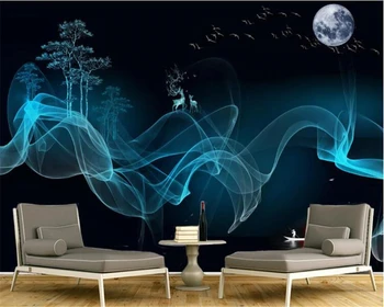 

beibehang behangCustom classic super silky 3d wallpaper modern minimalist abstract line wallpaper family home decoration behang