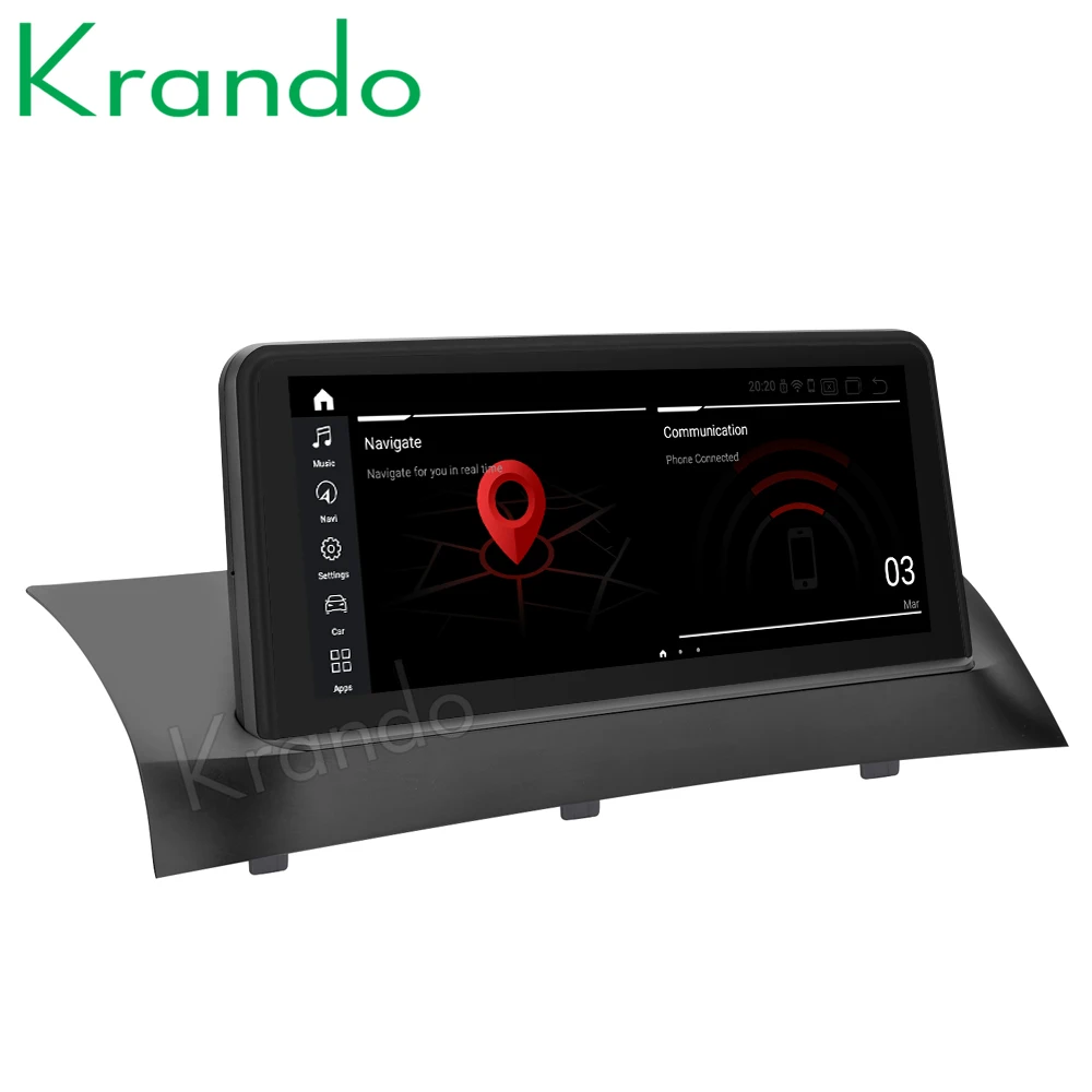 Krando Android 10 0 25 'ƊG 64G автомобиль радио мультимедиа GPS для BMW X3 F25 / X4 F26 2011 2016 НБТ CIC
