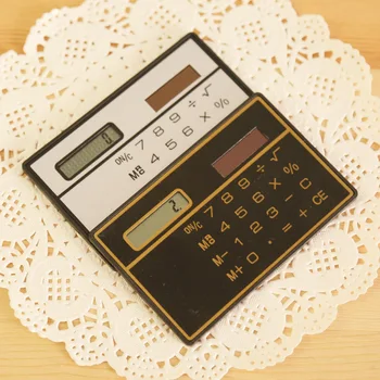 

The factory sourcing Korea lovely Superior ultra-slim laptop card solar calculator learning.