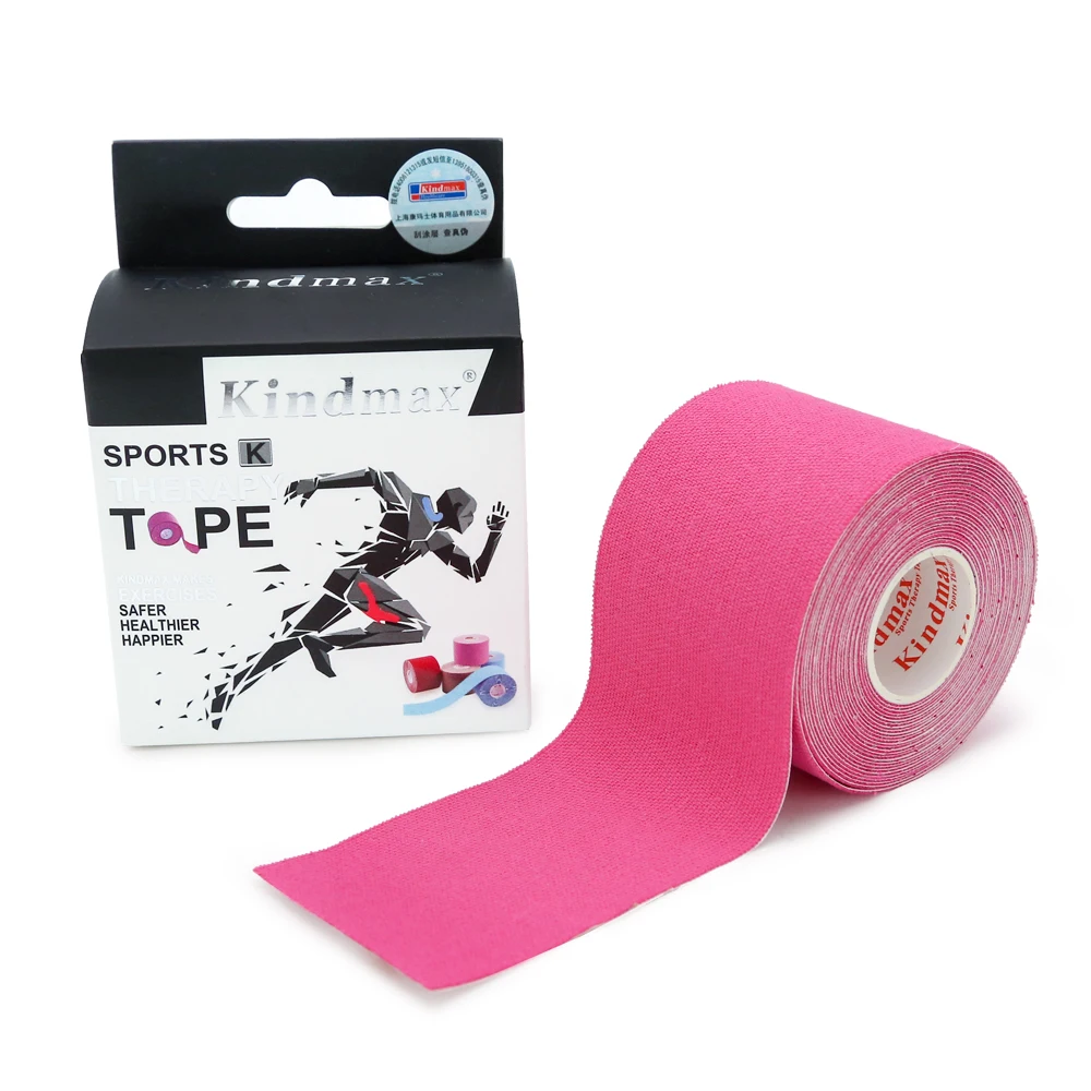 Sports Tape Kinesiology Tape Knee Pad 5cm*5m Cotton Kinesiology Tape Knee Pads for Sport Fitness Elastic Athletic Bandage for Muscle