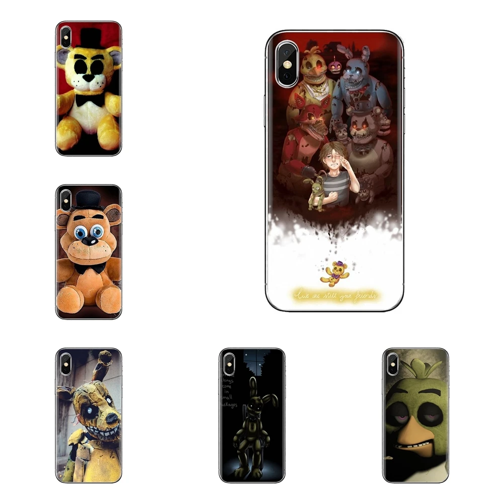 Five Nights At Freddy pizzeria For Sony Xperia Z Z1 Z2 Z3 Z5 compact M2 M4 M5 E3 T3 XA Aqua LG G4 G5 G3 G2 Mini TPU Shell Covers |