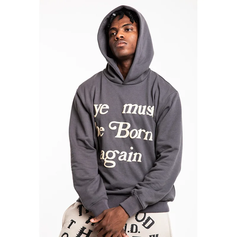 KANYE KIDS SEE YE MUST BE BORN AGAIN Hoody 3D Print Harajuku Stranger Things Men's Sweatshirt Harajuku Joker Hooded Hoodies Men