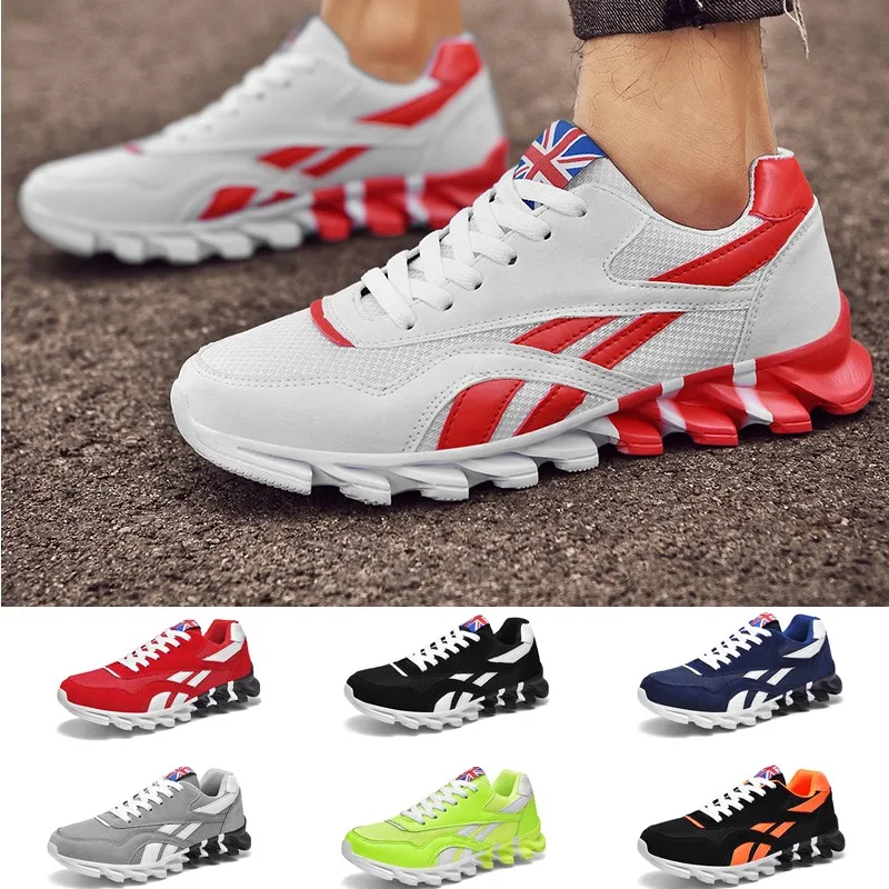 Shoes Sneakers Cushion Mixed-Color Sports Breathable Women Leisure