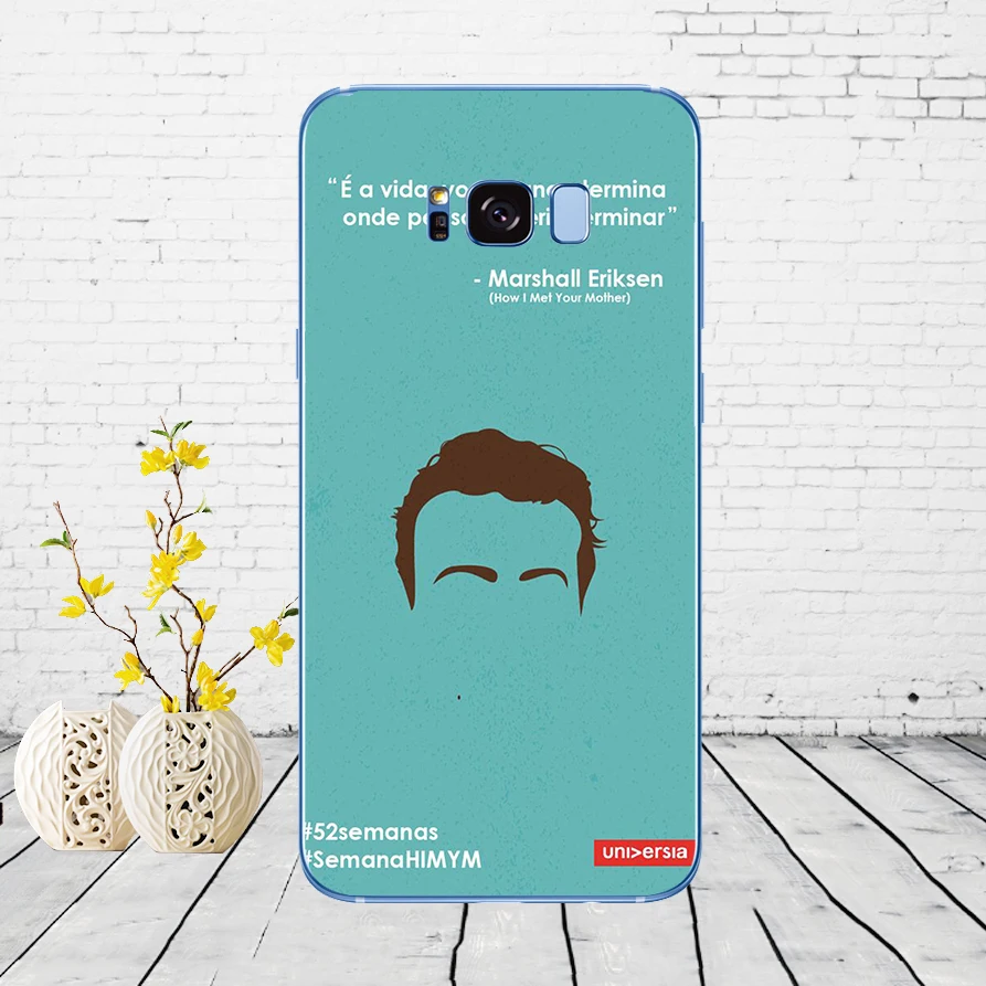 Мягкий силиконовый чехол для samsung Galaxy S6 S7 edge S8 S9 S10 plus A70 A50 чехол 121DD how i met your mother himym quotes - Цвет: 7