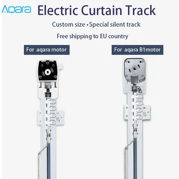 

Smart Electric Curtain Track for aqara /aqara B1 Curtain Motor Super Quite silence curtain rail for Aqara smart home free to EU