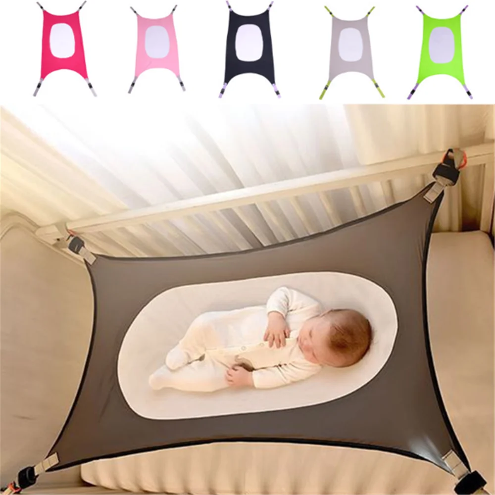 Berço do Bebê Recém-nascido Criança Dormir Cama Infantil Rede Segura Destacável Balanço Elástico Ajustável Portátil