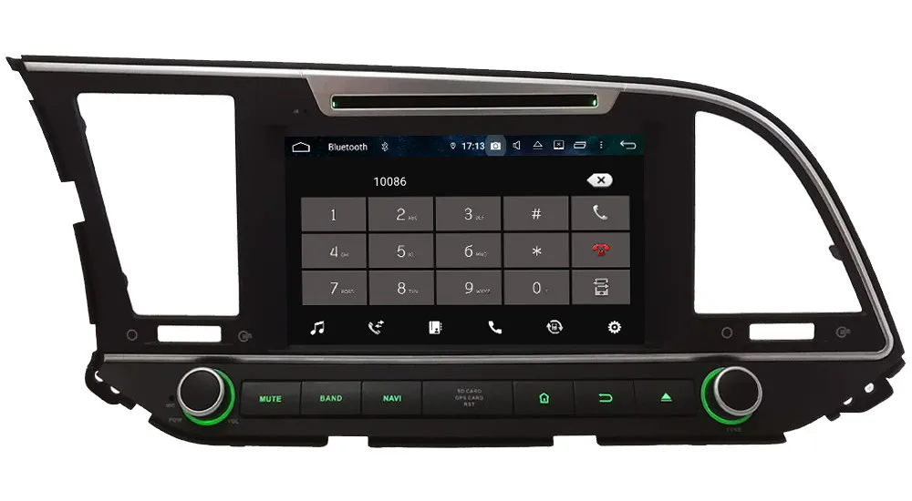 Perfect Klyde IPS 4G Android 9.0 Octa Core 4GB RAM 64GB ROM DSP BT Car DVD Multimedia Player Radio For Hyundai Elantra Avante 2016-2019 2