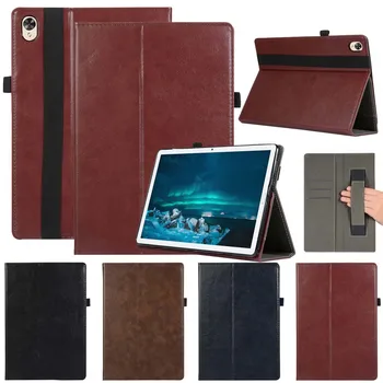

Smart Tablet Leather Case Cover For Huawei Mediapad M6 10.8inch Stand Auto Wake/Sleep Protective Shell PU Handle Case Cover