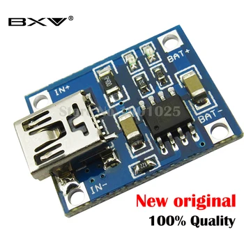 

10pcs/lot 5V 1A USB 18650 Lithium Battery Charging Board Charger Module+Protection Dual Functions TP4056 IN Stock