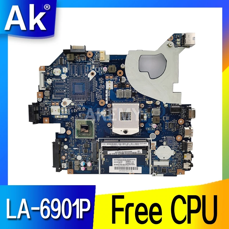 Материнская плата для ноутбука For Acer Aspire 5750 5750G 5755 5755G PC материнская P5WE0 LA 6901P tesed