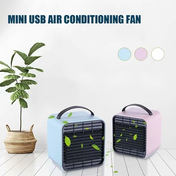 

Mini negative ion air conditioning fan usb small cold air purification humidification refrigeration fan multi-function cooler