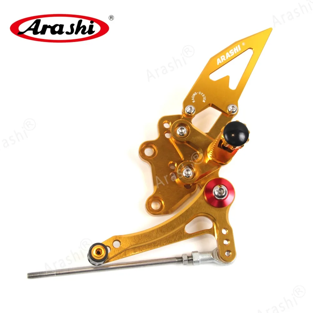 Араши для KAWASAKI NINJA EX300A 2013- ЧПУ Регулируемая подножка Rearset аксессуары для мотоциклов педали