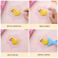DIY Water Mist Magic Beads Toys For Children Animal Molds Hand Making Puzzle Kids Educational Toys Spell Replenish Beans 4