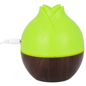 

150Ml USB Wood Grain Electric Aromatherapy Essential Oil Diffuser LED Light Ultrasonic Air Humidifier Household Aroma Diffuser