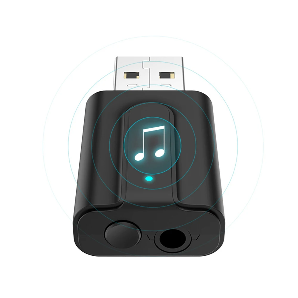 2 в 1 Bluetooth 5,0 передатчик приемник Мини 3,5 мм AUX стерео беспроводной Bluetooth адаптер для автомобиля аудио Bluetooth передатчик