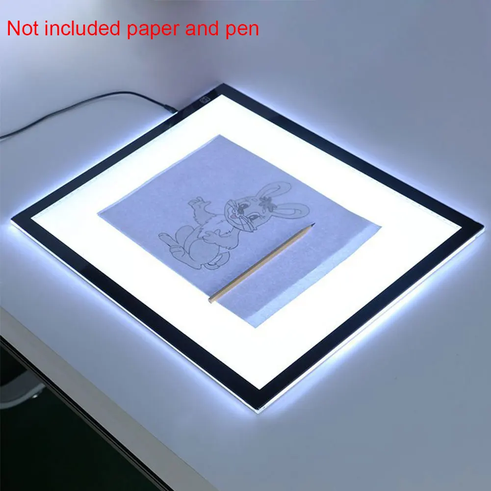 

A3 Adjustable Brightness Tracing Sketching Led Light Box Pad Drawing Board Ultra Thin Art Stencil Table Copy Artists