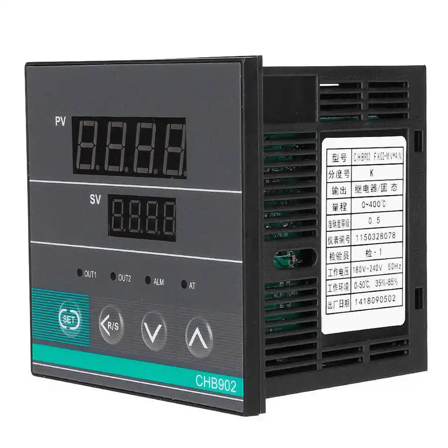 BERM CHB902 термостат Smart 0 400 градусов Цифровой K Type реле температурного контроллера/SSR