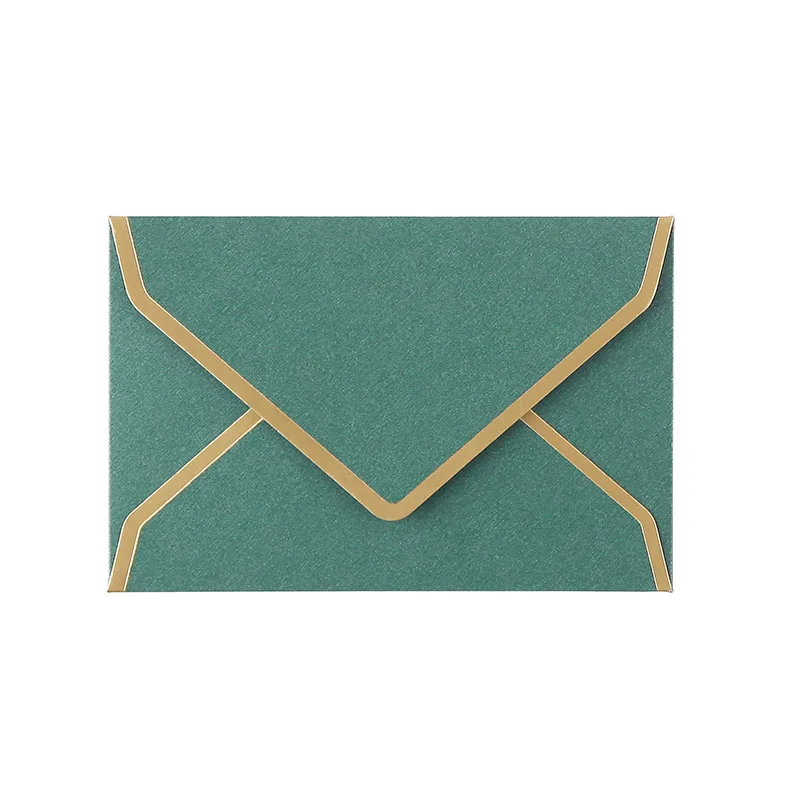 20 шт./лот мини конверт Позолоченный край бумажные конверты милый конверт для карты Скрапбукинг подарок - Цвет: MINIMoLv
