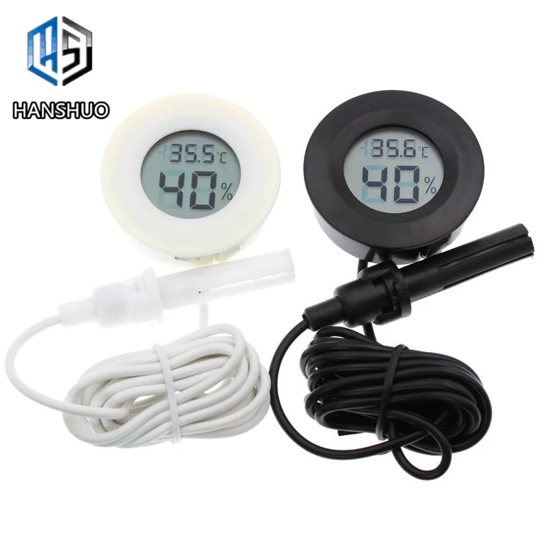 mini-Humidity-tester-Hygrometer-Thermometer-Round-Temperature-meter-probe-for-Aquarium-Freezer-Refrigerator-with-line