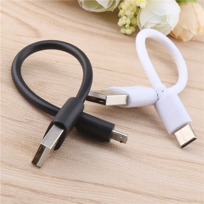 Type C Micro USB кабель 15 см короткая Быстрая зарядка для samsung Xiaomi huawei Android телефон синхронизация данных USB Кабель-адаптер