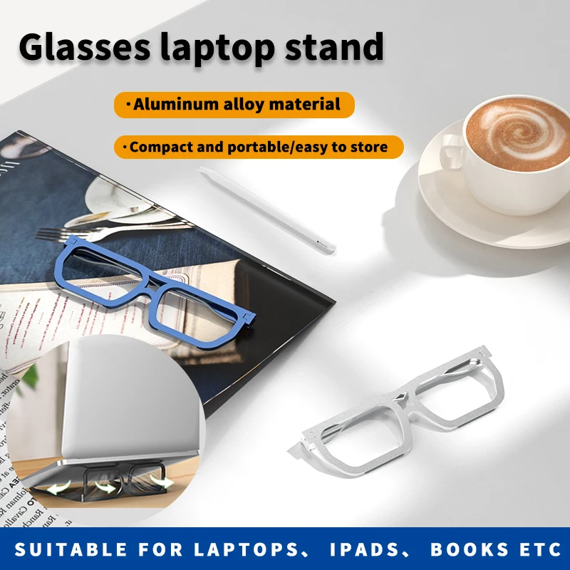 Подставка для ноутбука алюминиевая складная охлаждающая - Цена: 396,70 руб.