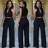 Women v-neck wide leg pants rompers women jumpsuit sexy jumpsuits for women 2022 women's jumpsuits plus size ► Photo 2/6