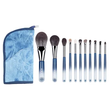 

11Pcs Face Blending Eye Makeup Brush Set Blush Highlighter Brush High Quality Shadow Set Professional Makeup