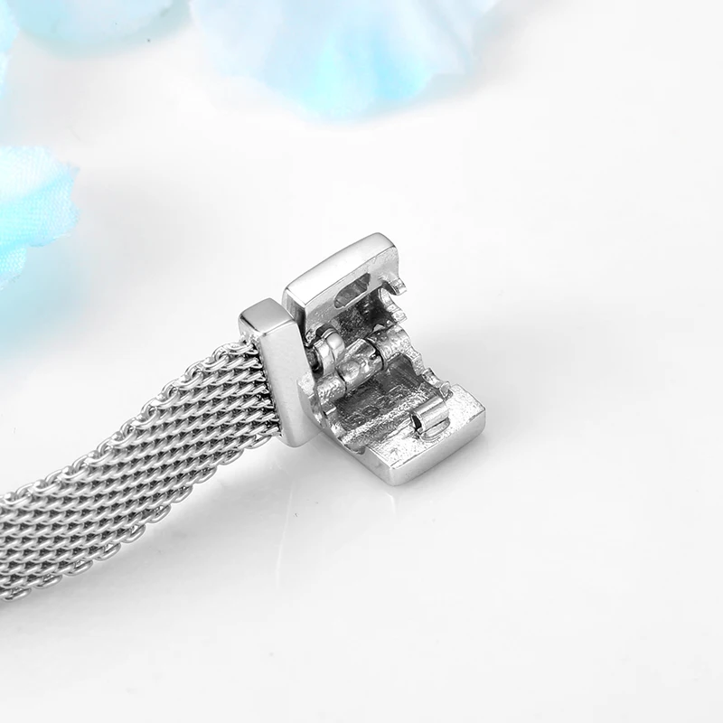 Günstige TOP Qualität 925 Sterling Silber Clip Perle Armbänder für Frauen Fit Original Reflexions Armband charme femme Schmuck Mode 2019