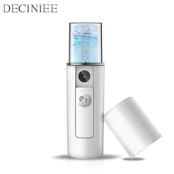 

Rechargeable Mini Nano Facial Mister Portable Mini Face Mist Handy Sprayer Atomization Eyelash Extensions Cool Facial Steamer