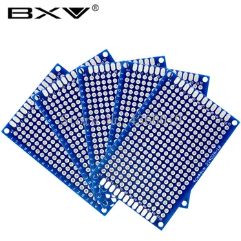 

4*6 4*6cm PCB 4x6 4x6cm PCB Double Side Prototype PCB diy Universal Printed Circuit Board Blue