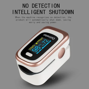 

Fingertip Pulse Oximeter Meter Pulse Oximetry Blood Oxygen Saturation Monitor OLED Display AS99