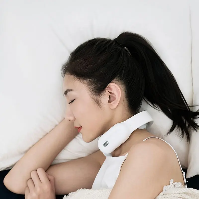 Electronic Smart Neck & Shoulder Massager Low Frequency Magnetic Therapy Pulse Pain Relief Relaxation Vertebra Physiotherapy