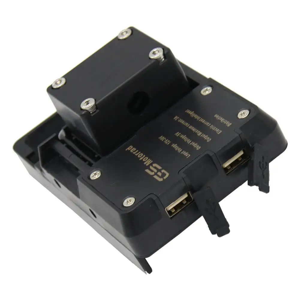 Мотоциклетный навигационный Кронштейн для мобильного телефона с двумя usb-зарядками для R1200GS ADV S1000XR металлическая подставка для телефона для смартфона gps